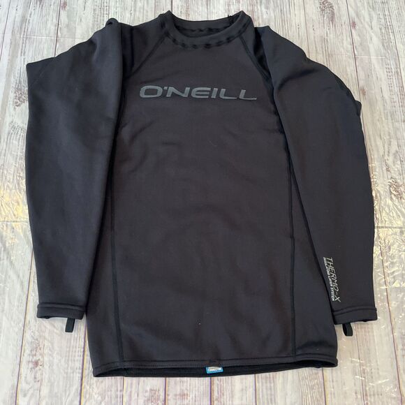 Men' O’Neill Black Thermo-X Insulated Performance Boardshort Connector Top Small - Picture 1 of 6